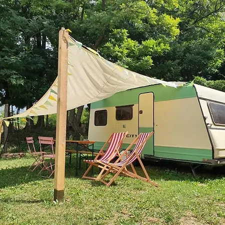 Bed & Breakfast Koppany Pines Rewild Escapes - Vintage Caravan Koppanyszanto